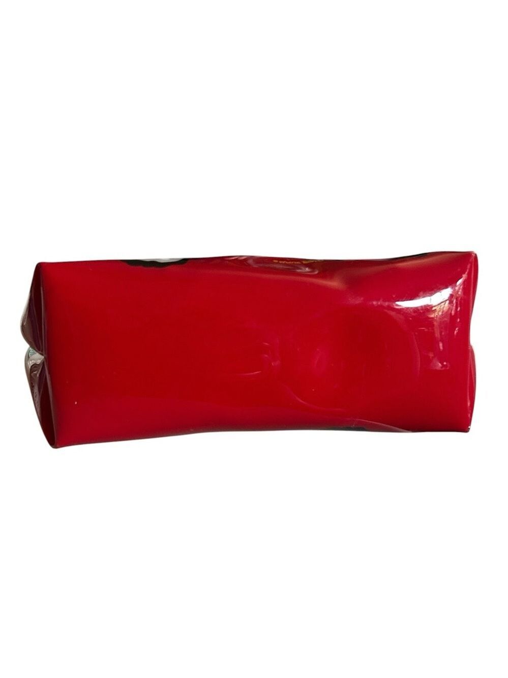 Marc Tetro New York City Westie Red and Black Shiny Small Tote Bag NWOT - Picture 3 of 6